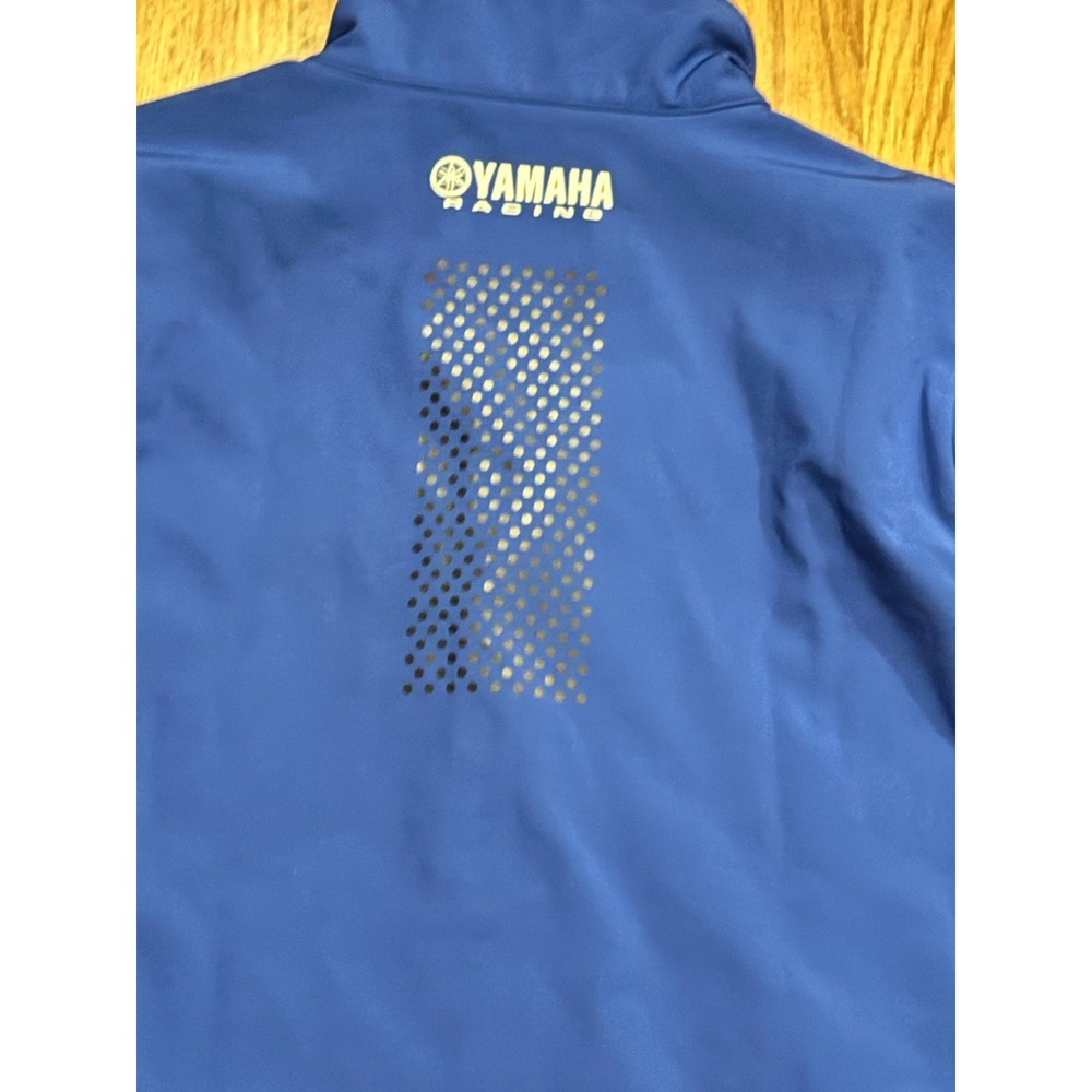 Yamaha Racing Team Paddock Blue Softshell Technical Jacket L Rare - Picture 7 of 7